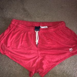 Coral Nike Shorts